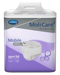 Molicare Premium Mobile 2015ml 8D Medium Waist 80-120cm Purple Unisex