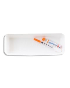 INJECTION TRAY COMPOSTABLE 20X7CM