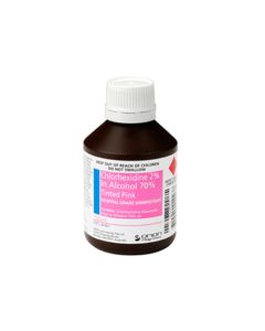 Chlorhex .5% Alcohol 70% Tinted Pink 100ml