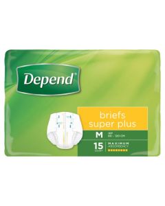 Depend Brief Super Plus 3520ml Medium Waist 80-120cm