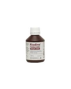 POVIDONE IODINE SOLUTION 100ML RIODINE