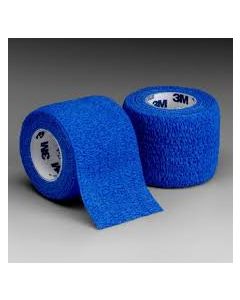 WRAP ELASTIC 50MMX2M SELF ADHESIVE BLUE