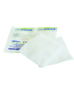 SENTRY GAUZE SWABS WHITE 10CMX10CM 8PLY 5PC