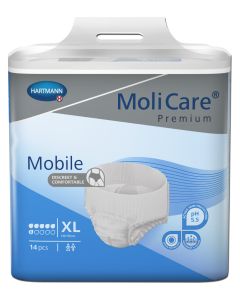 Molicare Premium Mobile 2140ml 6D X-Large Waist 130-170cm Unisex