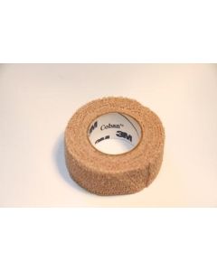 WRAP ELASTIC 25MMX4.5M SELF ADHESIVE NATURAL