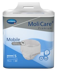 Molicare Premium Mobile 1475ml 6D Small Waist 60-90cm Unisex