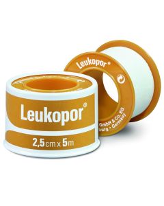 TAPE DRESSING 2.5CMX5M LEUKOPOR HYPOALLERGENIC