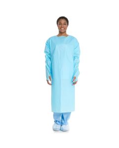 IMPERVIOUS THUMBS UP GOWN BLUE REGULAR