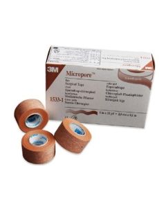 TAPE SURGICAL 25MMX9.1M SKINTONE MICROPORE