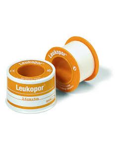 TAPE HOSPITAL 2.5CMX9.2M LEUKOPOR HYPOALLERGENIC