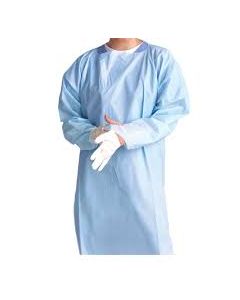 IMPERVIOUS THUMBS UP GOWN BLUE EXTRA LARGE    D13-0231 CTN/75