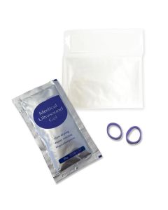 ATRIS STERILE ULTRASOUND PROBE COVER GEL BAND BX/30
