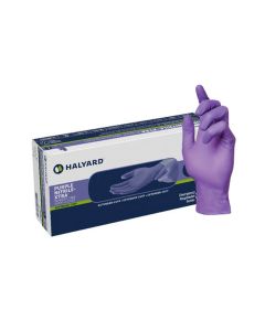 PURPLE NITRILE-XTRA LARGE P/F L/F FOR CHEMO USE BX/50:CTN/10