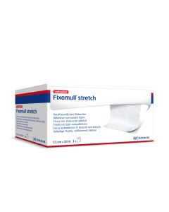 TAPE STRETCH 15CMX10M FIXOMULL WHITE
